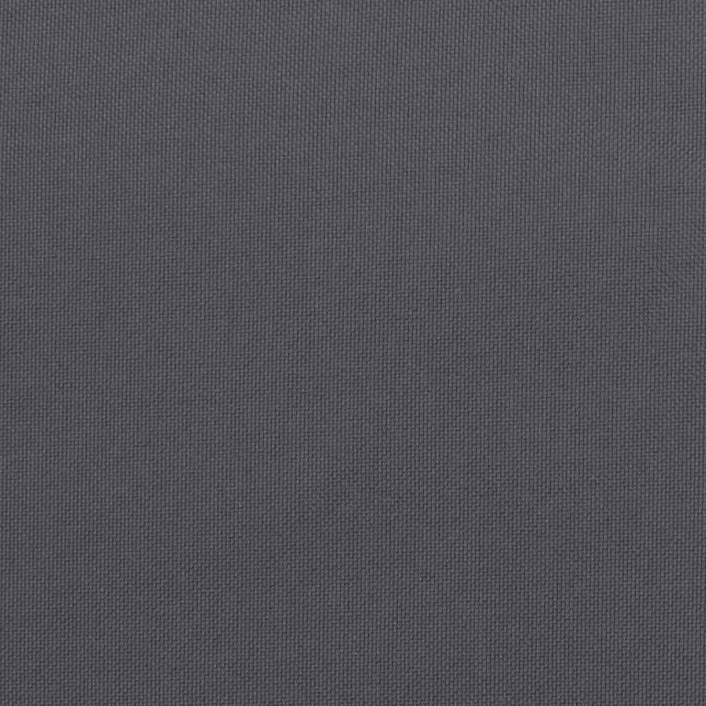 Almofadões p/ cadeiras jardim 2pcs 40x40x4 cm oxford antracite