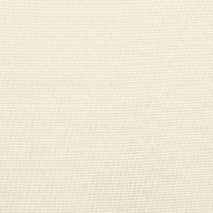 Almofadões p/ cadeiras jardim 6pcs 40x40x4 cm oxford cor creme