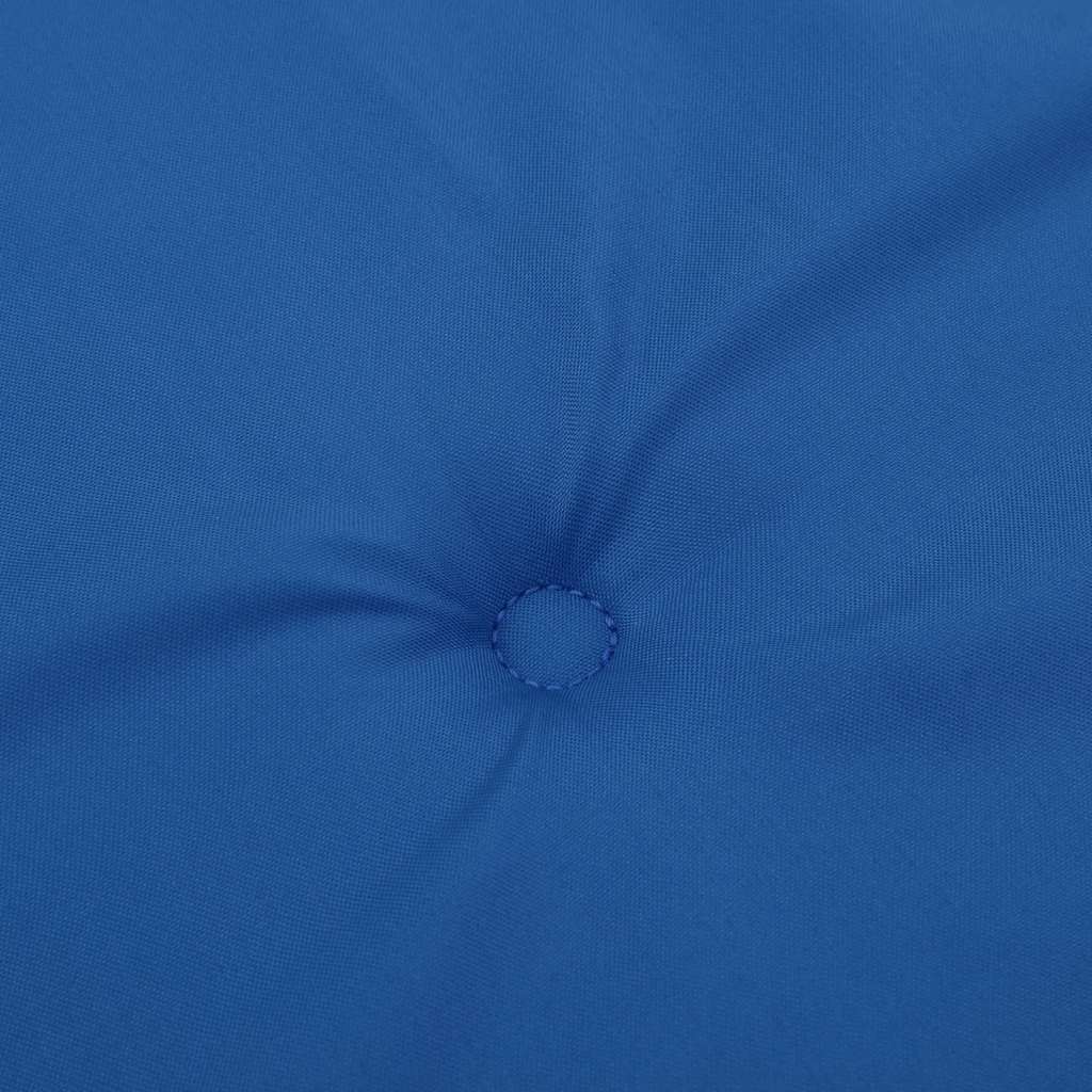Almofadões p/ cadeiras jardim 6 pcs 40x40x4 cm oxford azul real