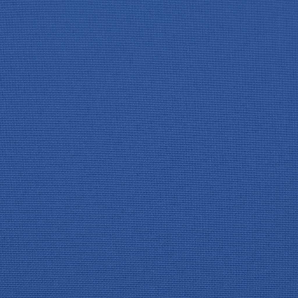 Almofadões p/ cadeiras jardim 6 pcs 40x40x4 cm oxford azul real