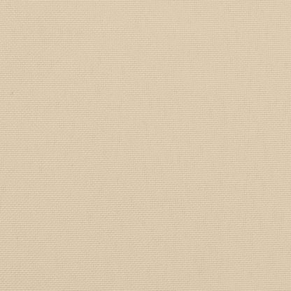 Almofadões p/ cadeiras de jardim 6 pcs tecido oxford bege