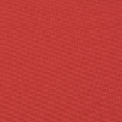 Almofadões p/ cadeiras de jardim 4 pcs tecido oxford vermelho