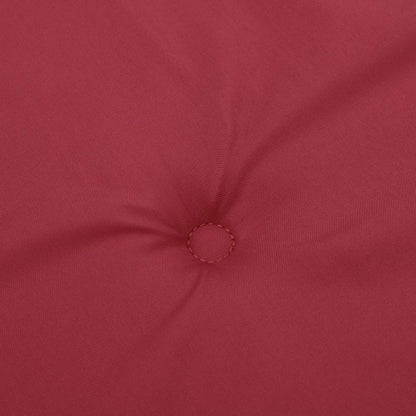 Almofadões p/ cadeiras jardim 2pcs tecido oxford vermelho tinto