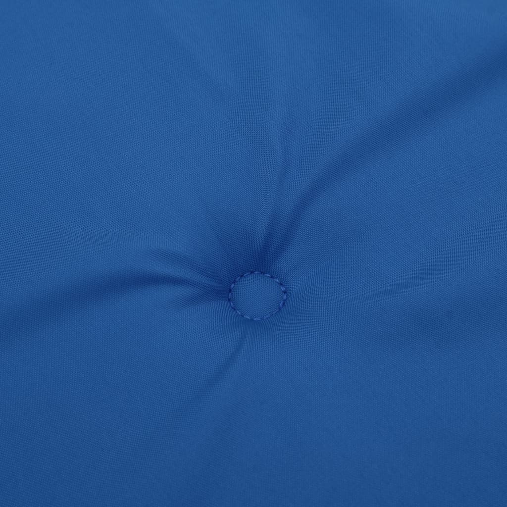 Almofadões p/ cadeiras jardim 4 pcs 50x50x3 cm oxford azul real