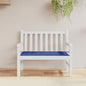 Almofadão p/ banco de jardim 100x50x3cm tecido oxford azul real