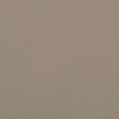 Almofadões cadeiras altas jardim 6 pcs tecido cinza-acastanhado