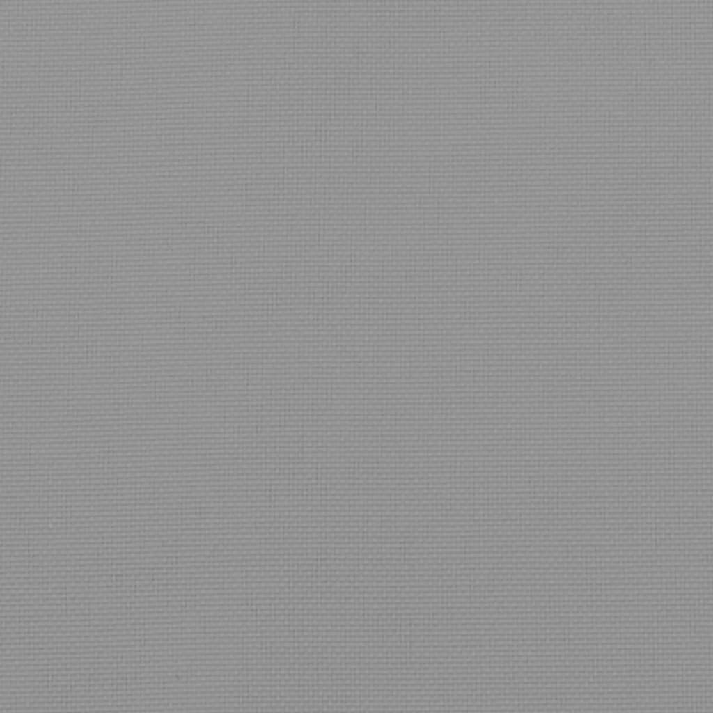 Almofadões lombares p/ cadeiras de jardim 6pcs oxford cinza