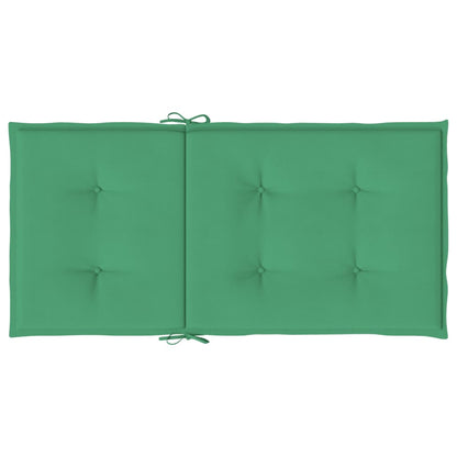 Almofadões lombares p/ cadeiras de jardim 6pcs oxford verde