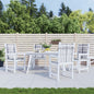 Almofadões lombares cadeiras jardim 4pcs oxford xadrez cinza