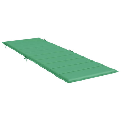Almofadão p/ espreguiçadeira 186x58x4 cm tecido oxford verde