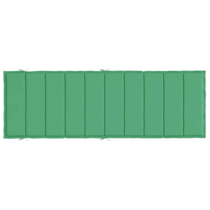 Almofadão p/ espreguiçadeira 186x58x4 cm tecido oxford verde