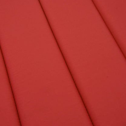 Almofadão p/ espreguiçadeira 186x58x4 cm tecido oxford vermelho
