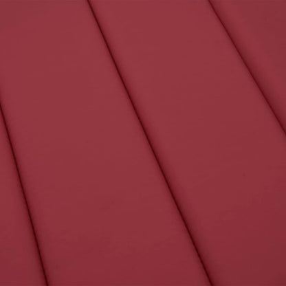 Almofadão p/ espreguiçadeira tecido oxford vermelho tinto