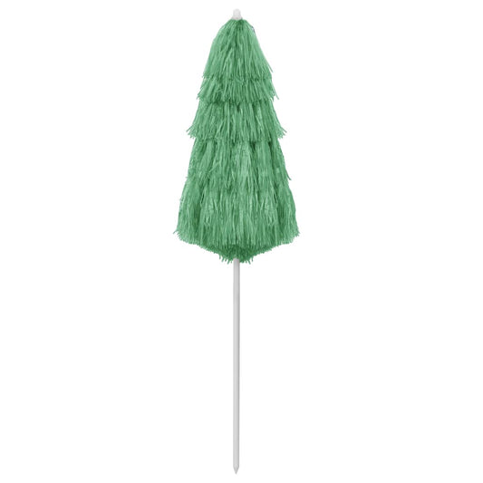 Guarda-sol de praia Hawaii 180 cm verde