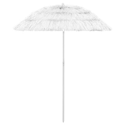 Guarda-sol de praia Hawaii 180 cm branco