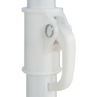 Guarda-sol de praia Hawaii 240 cm branco
