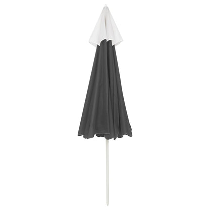 Guarda-sol de praia 240 cm antracite