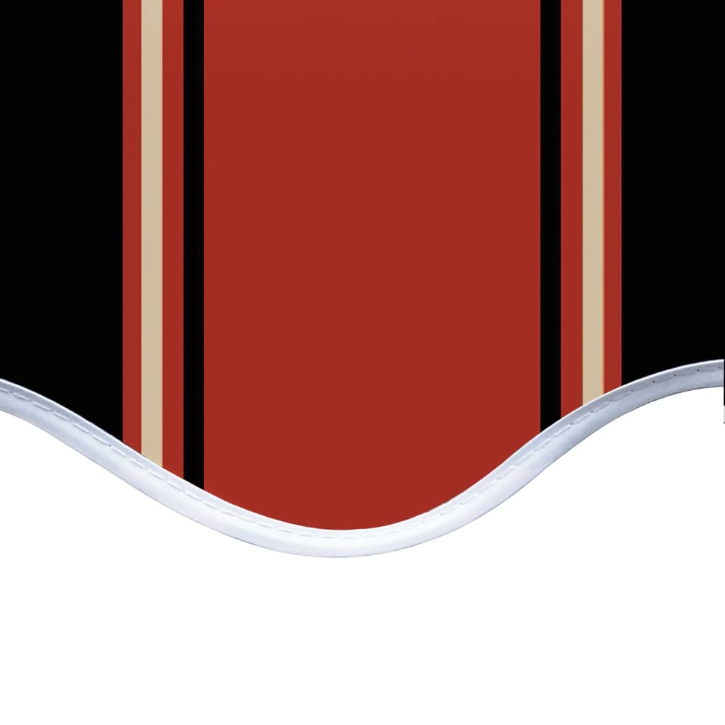 Tecido de substituição para toldo 4x3,5 m laranja e castanho