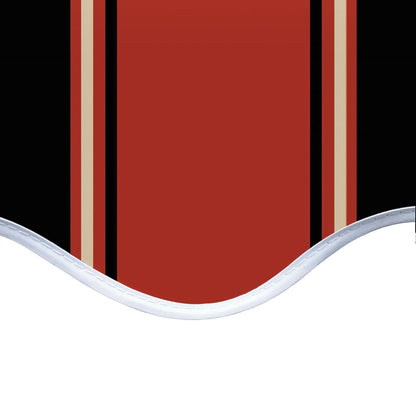 Tecido de substituição para toldo 4x3,5 m laranja e castanho