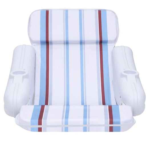 Cadeira de piscina flutuante 140x83x60 cm