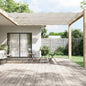 Toldo vertical 100x1000 cm tecido oxford branco