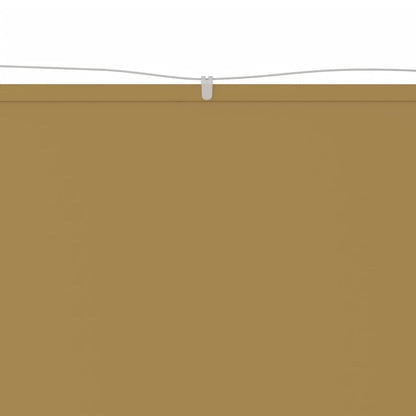 Toldo vertical 100x800 cm tecido oxford bege