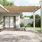 Toldo vertical 60x1000 cm tecido oxford cinza-acastanhado