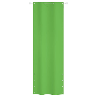 Tela de varanda 80x240 cm tecido oxford verde-claro