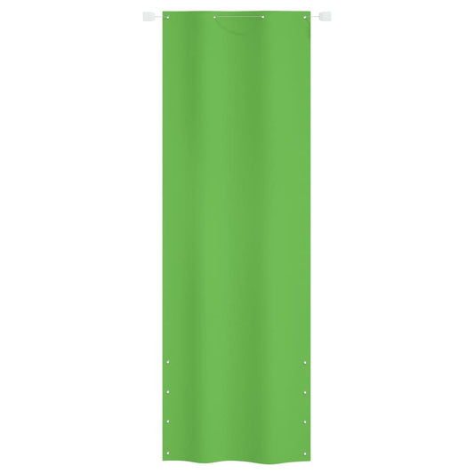 Tela de varanda 80x240 cm tecido oxford verde-claro