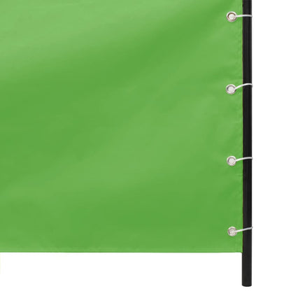 Tela de varanda 80x240 cm tecido oxford verde-claro