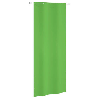 Tela de varanda 100x240 cm tecido oxford verde-claro