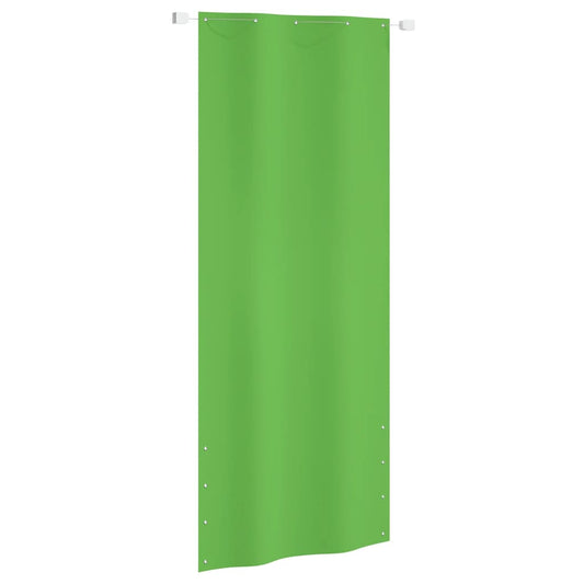 Tela de varanda 100x240 cm tecido oxford verde-claro