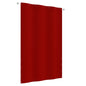Tela de varanda 140x240 cm tecido oxford vermelho