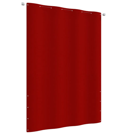 Tela de varanda 160x240 cm tecido oxford vermelho