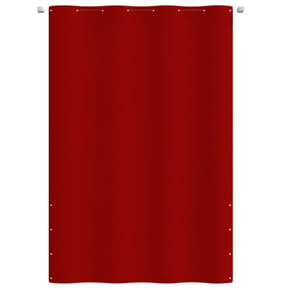 Tela de varanda 160x240 cm tecido oxford vermelho