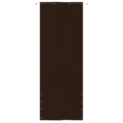Tela de varanda 80x240 cm tecido oxford castanho