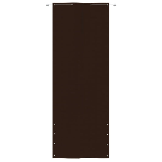 Tela de varanda 80x240 cm tecido oxford castanho