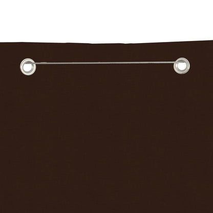 Tela de varanda 140x240 cm tecido oxford castanho