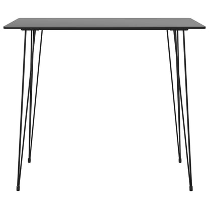 5 pcs conjunto de bar preto