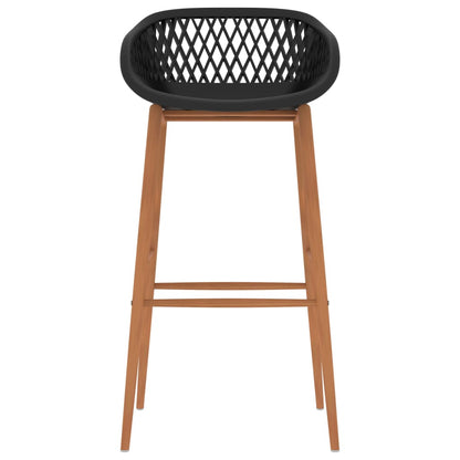 5 pcs conjunto de bar preto