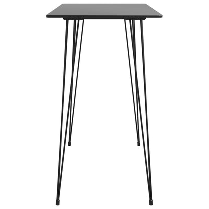 7 pcs conjunto de bar preto e branco