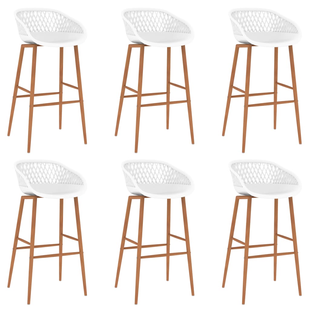 7 pcs conjunto de bar preto e branco