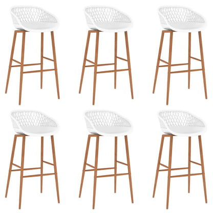 7 pcs conjunto de bar preto e branco