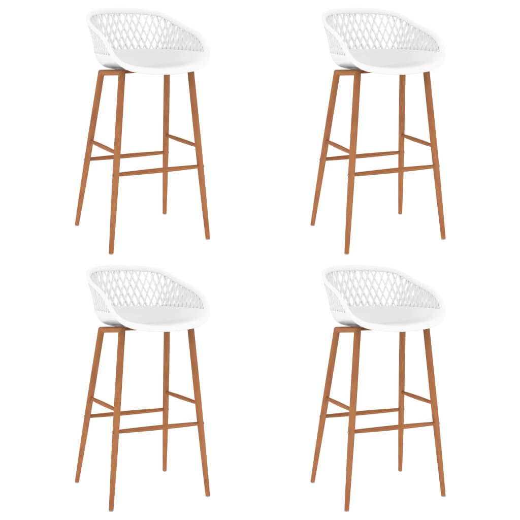 5 pcs conjunto de bar branco