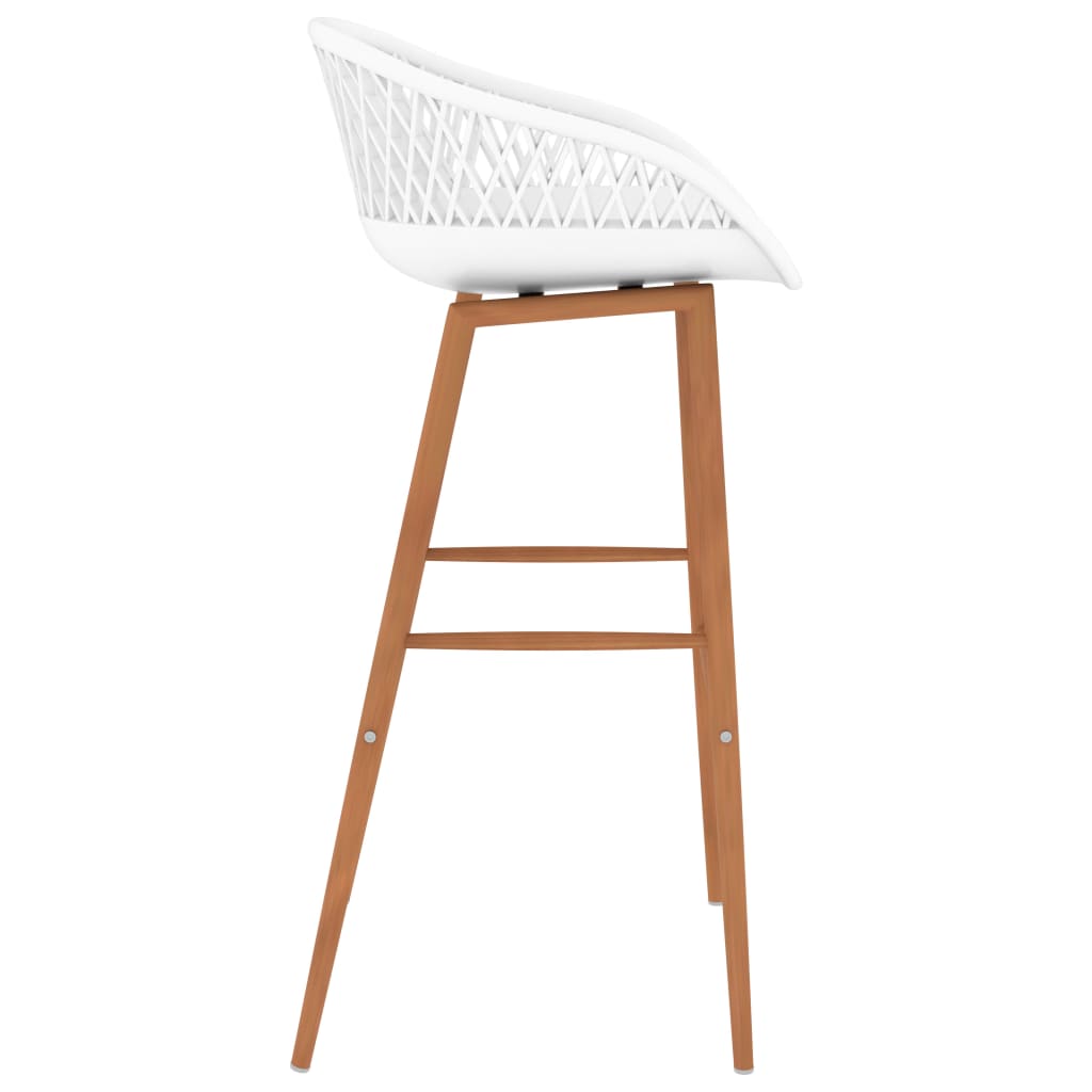 7 pcs conjunto de bar branco
