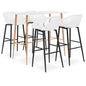 5 pcs conjunto de bar branco