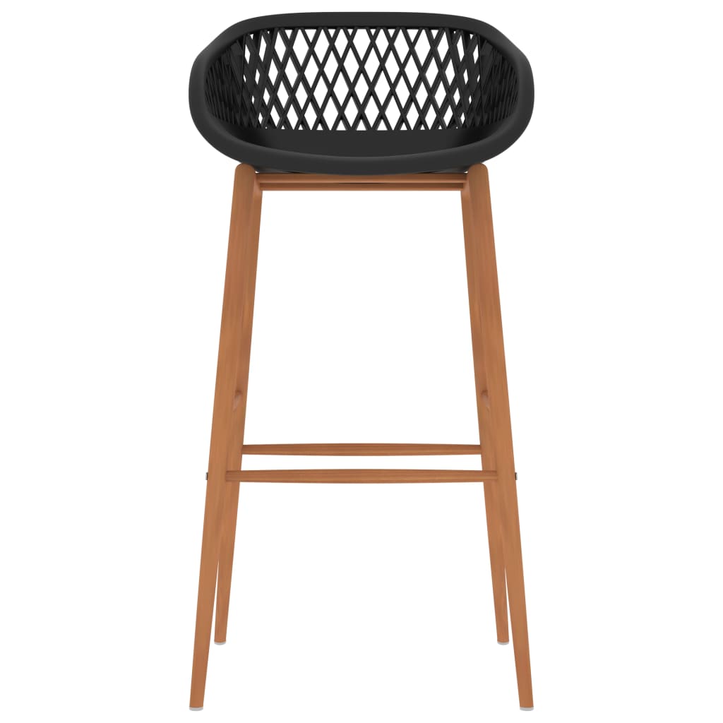 7 pcs conjunto de bar branco e preto