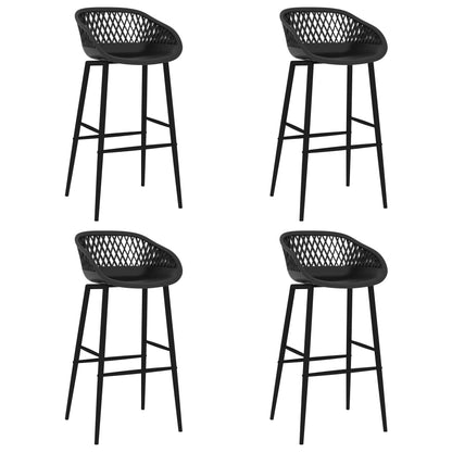 5 pcs conjunto de bar preto