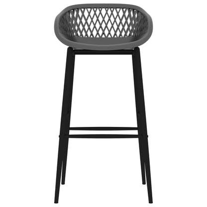 5 pcs conjunto de bar preto e cinzento