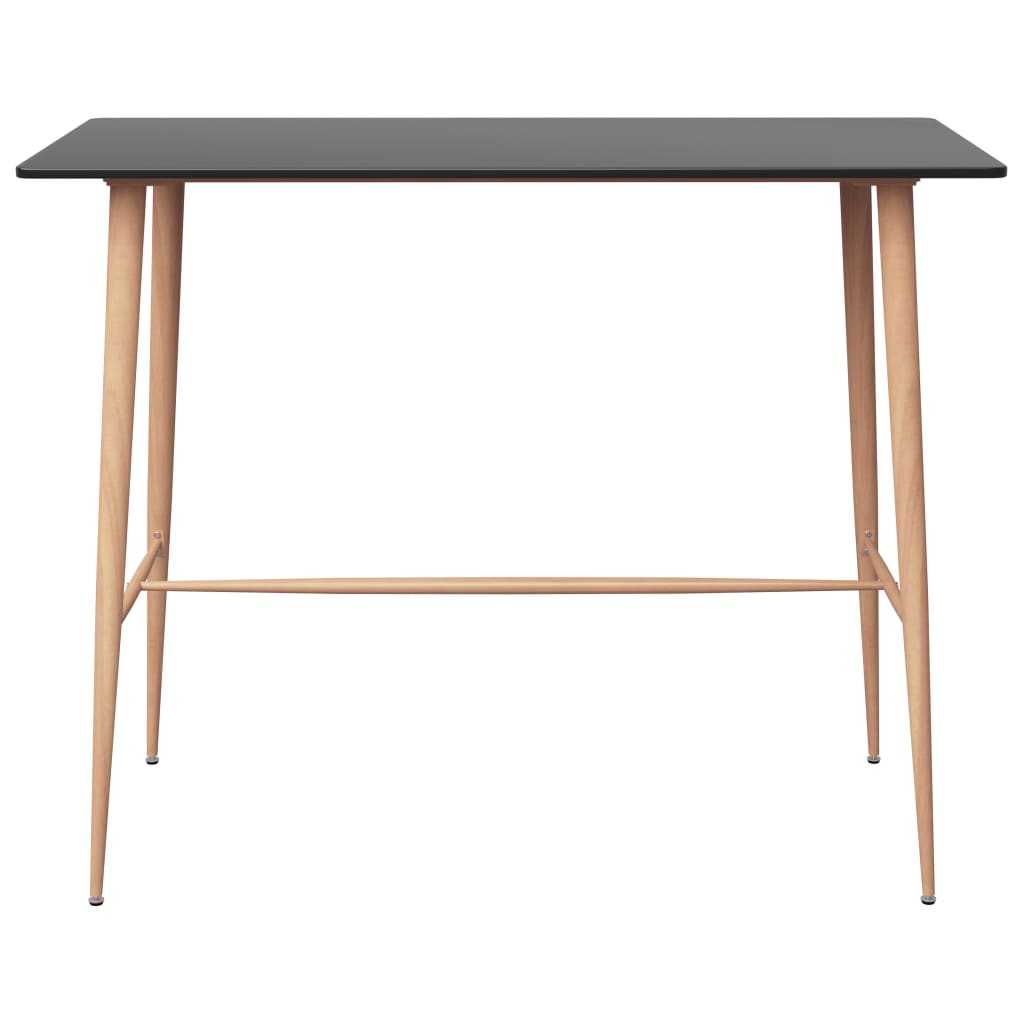 5 pcs conjunto de bar preto